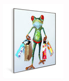 Funky Frog Goes Shopping