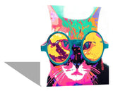 Funky Cat With Glasses