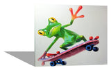 Frog Skateboarder