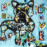 Yosi Messiah - Me Love - 85x85cm - Alexandria Shop